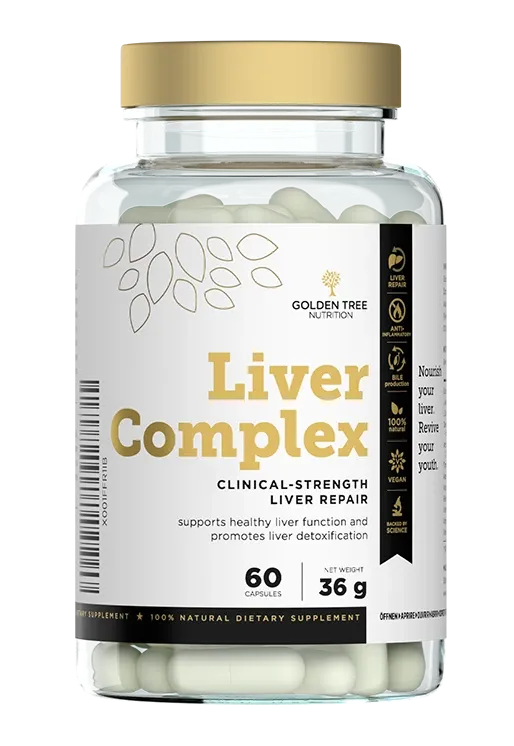 Golden Tree Liver Complex – 100% natuurlijk supplement voor levergezondheid, vetverbranding en energie